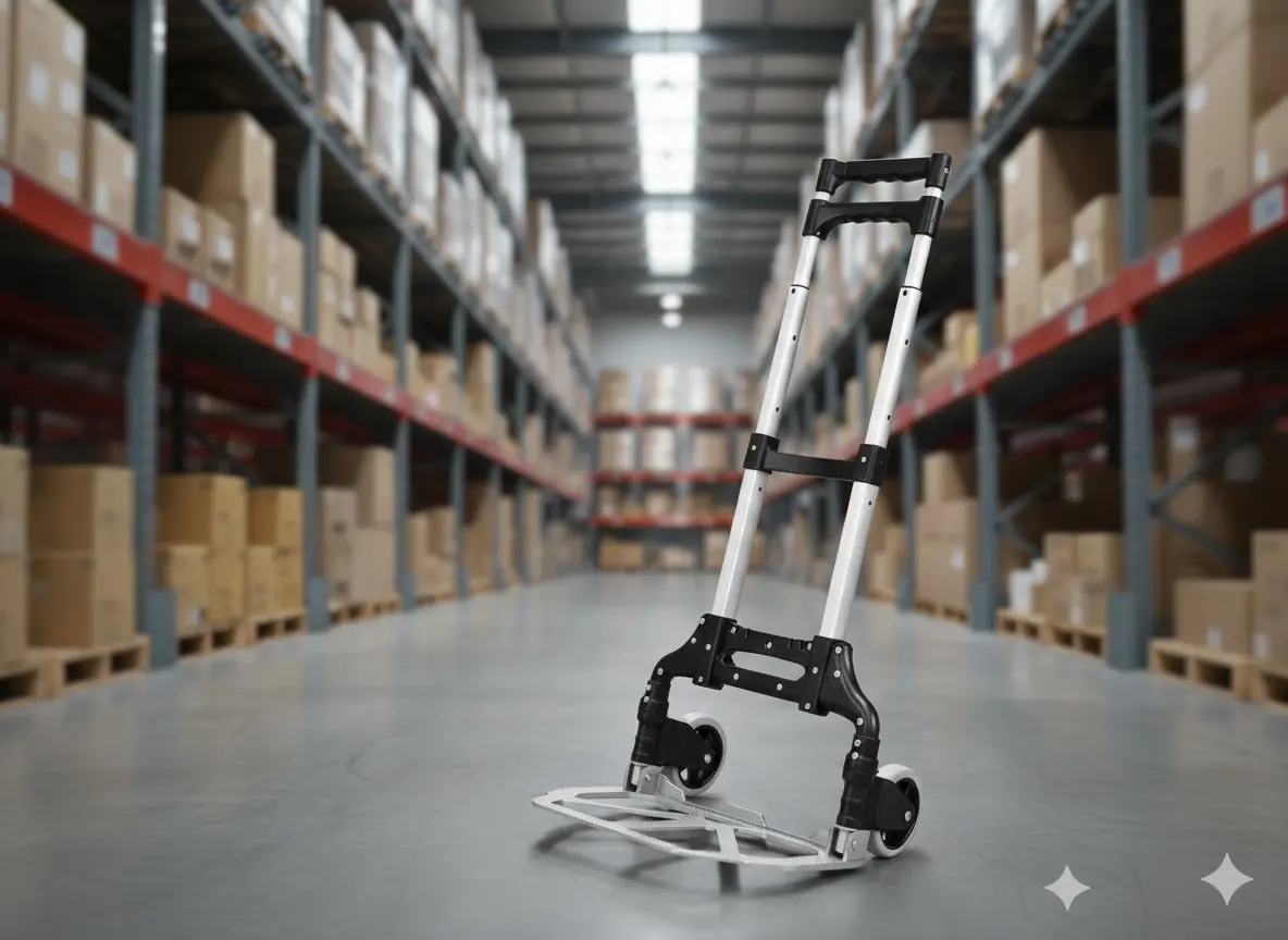 Tележка складная Chomik REA5102 (Black/Silver)