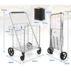 Carucior Costway TA10046SL (Silver) Thumb