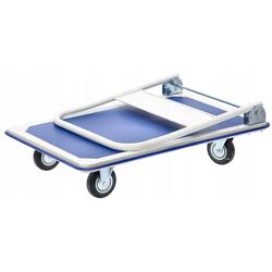 Тележка с платформой складная GardenLine REA2811 (Blue/Silver) Thumb