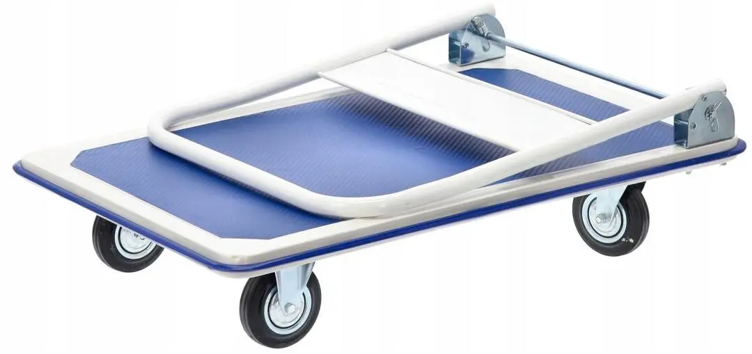 Тележка с платформой складная GardenLine REA2811 (Blue/Silver)