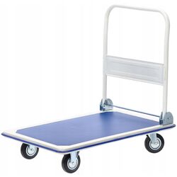 Тележка с платформой складная GardenLine REA2811 (Blue/Silver)