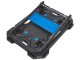 Carucior cu platforma modulara Geko G71112 (Black/Blue)