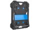 Carucior cu platforma modulara Geko G71112 (Black/Blue)