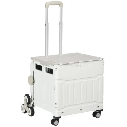 Carucior pliabil Homcom 923-053V00WT (White)