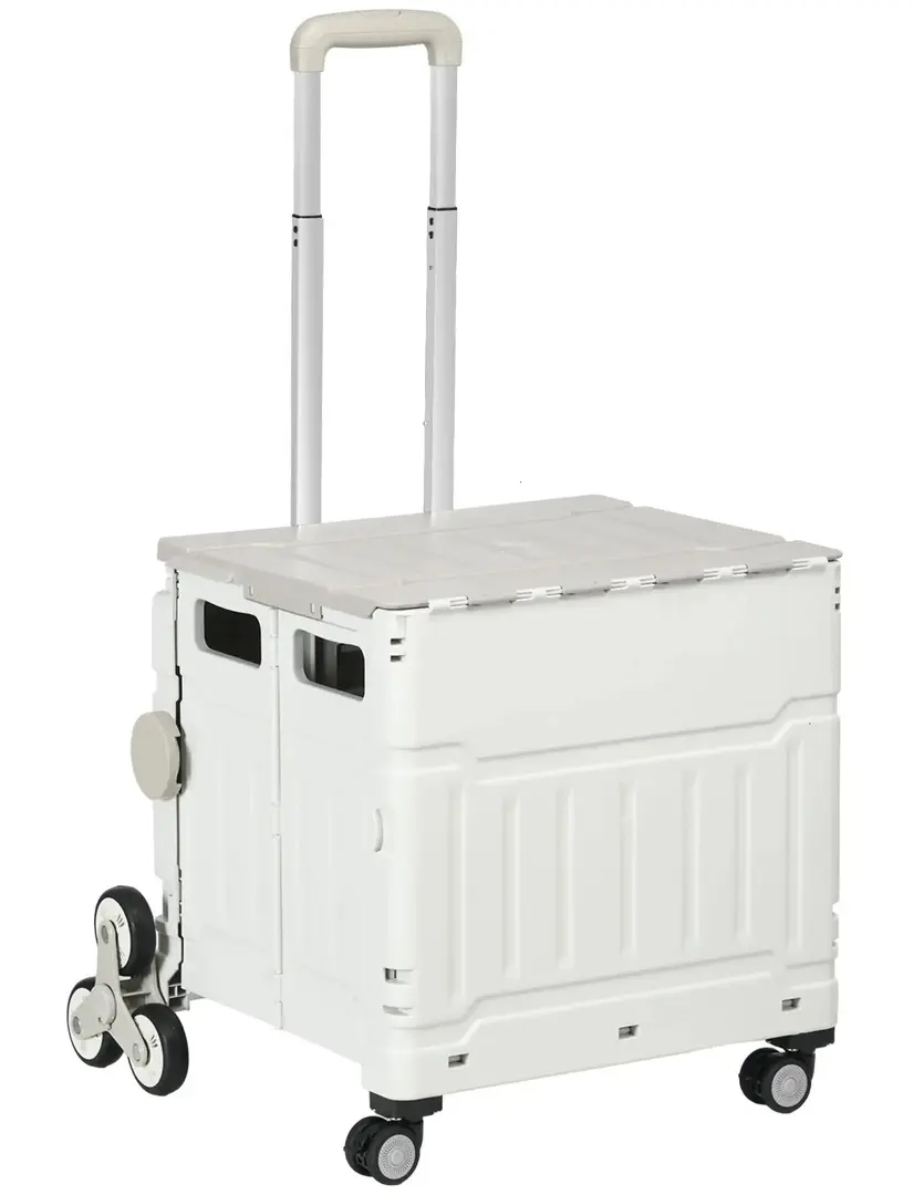 Carucior pliabil Homcom 923-053V00WT (White)