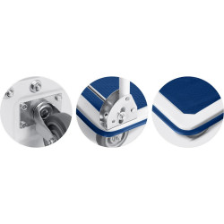 Carucior pliabil Humberg HM-505 550500 (White/Blue) Thumb