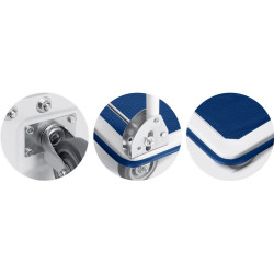 Carucior pliabil Humberg HM-506 550600 (White/Blue) Thumb
