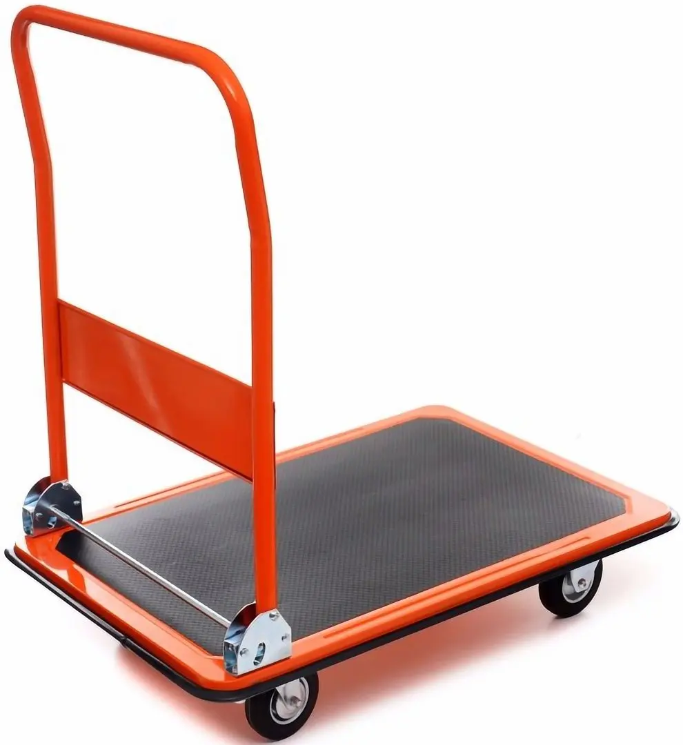 Carucior cu platforma Kraft&Dele Professional KD3090 (Orange/Black)