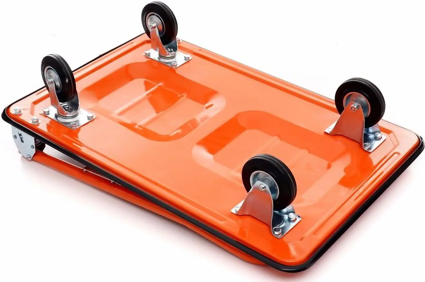 Carucior cu platforma Kraft&Dele Professional KD3090 (Orange/Black)