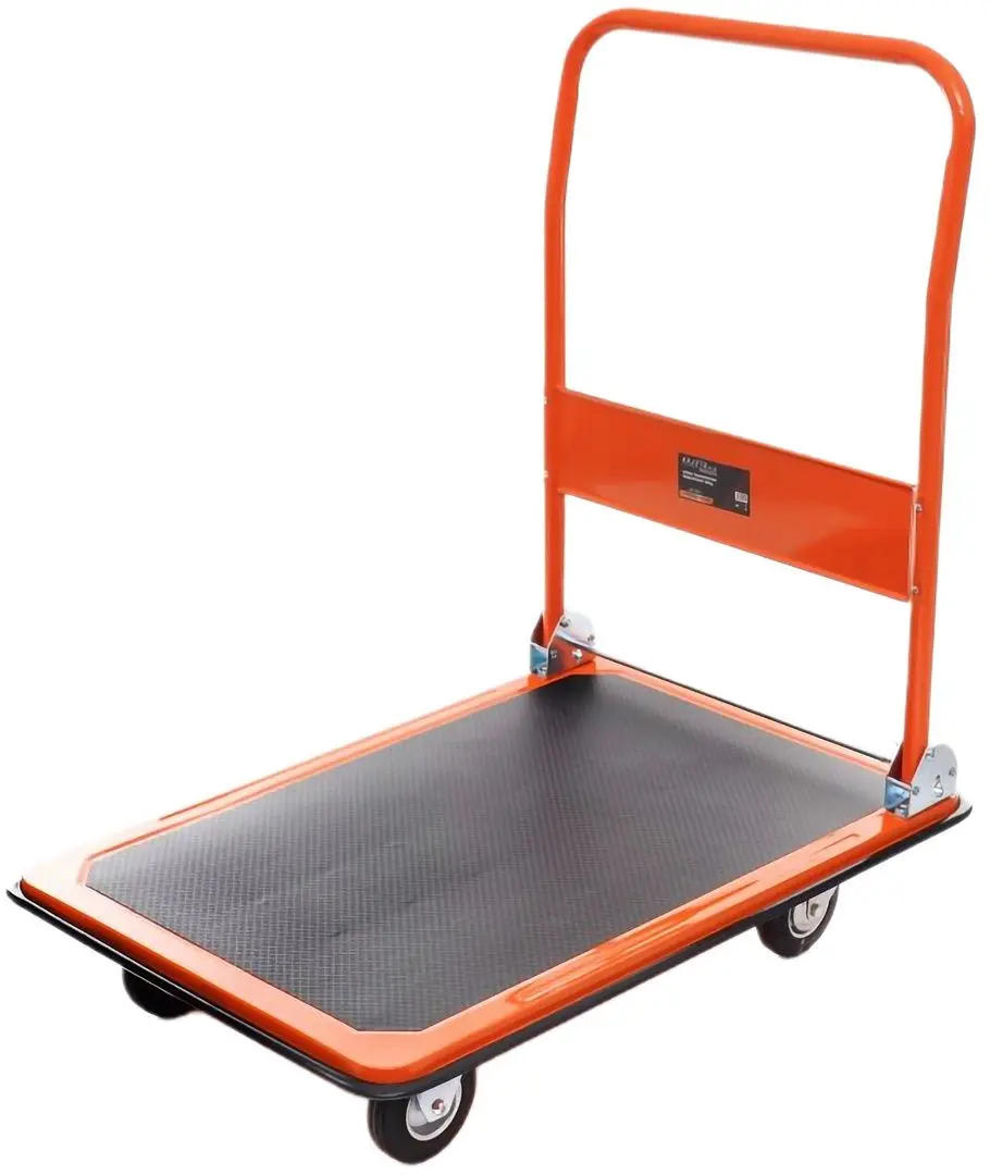 Carucior cu platforma Kraft&Dele Professional KD3090 (Orange/Black)