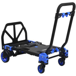 Тележка складная Kraft&Dele KD3094 (Black/Blue) Thumb