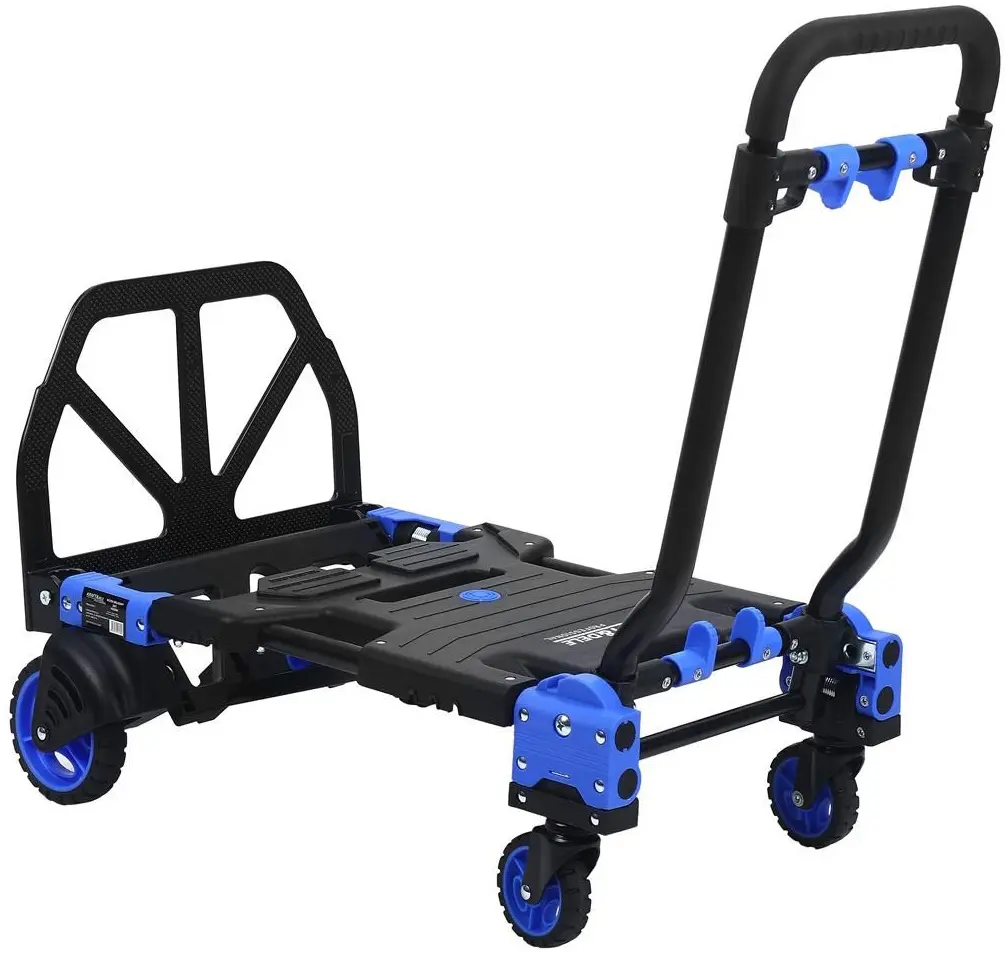 Тележка складная Kraft&Dele KD3094 (Black/Blue) - 3