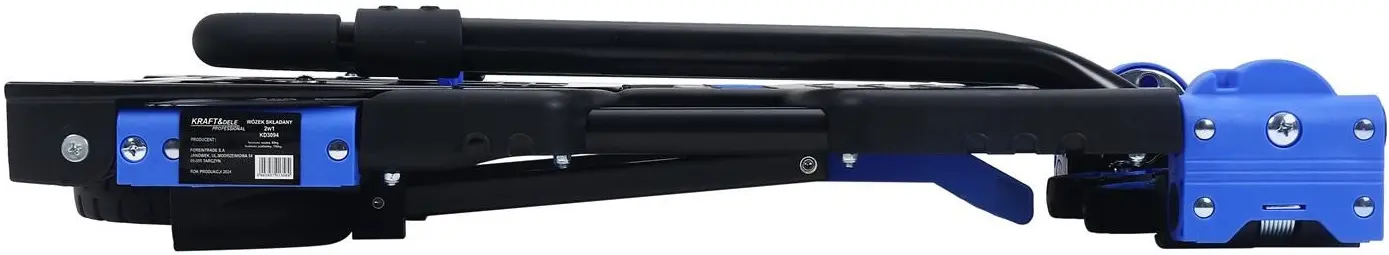 Тележка складная Kraft&Dele KD3094 (Black/Blue) - 6