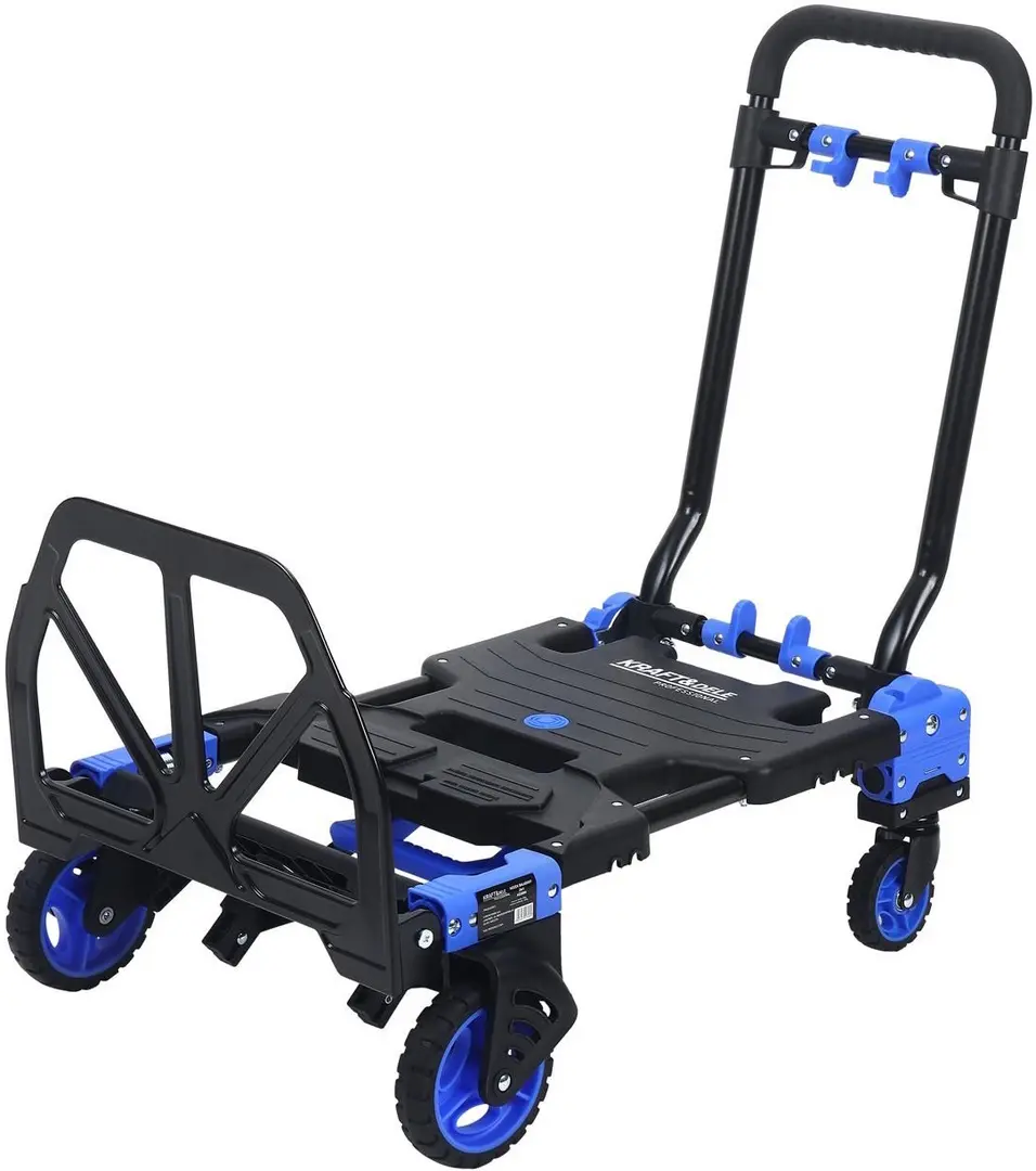 Тележка складная Kraft&Dele KD3094 (Black/Blue)