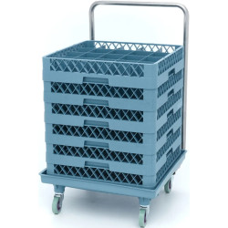 Тележка Maxima 9507000 (Inox/Blue) Thumb