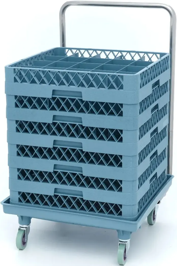 Тележка Maxima 9507000 (Inox/Blue) - 2