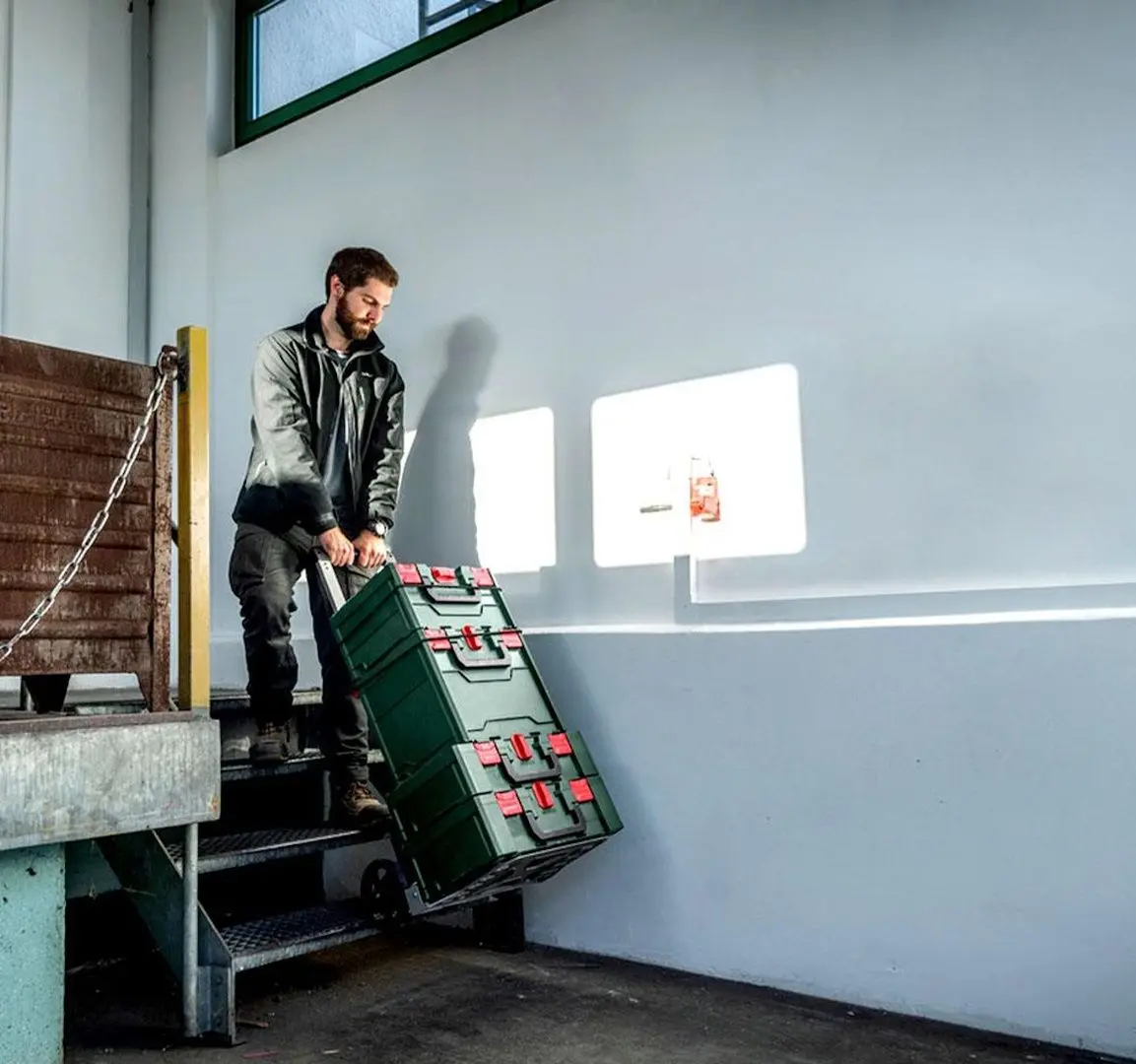 Carucior pliabil Metabo Metabox Trolley (White/Black)