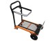 Carucior Procart HT4002 80 kg (Black/Red)