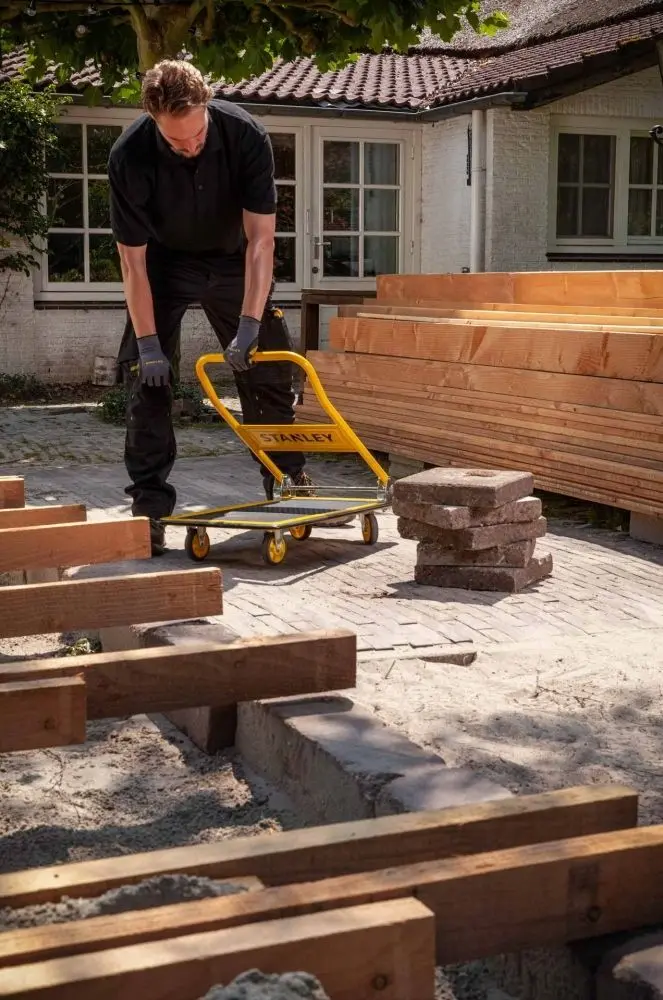 Тележка с платформой Stanley SXWTD-PC527 (Yellow)