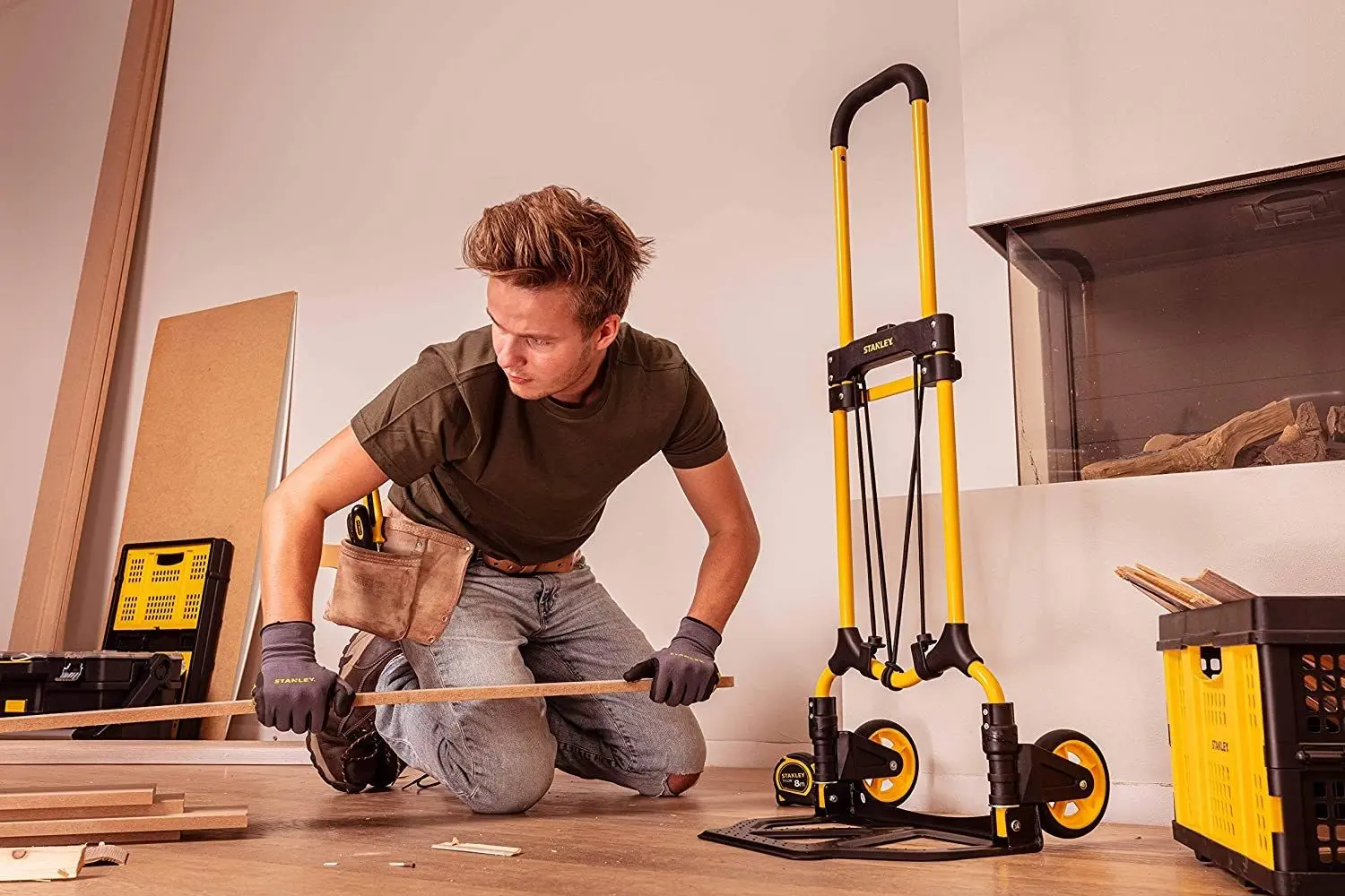 Carucior pliabil Stanley SXWTD-FT580 (Yellow/Black)