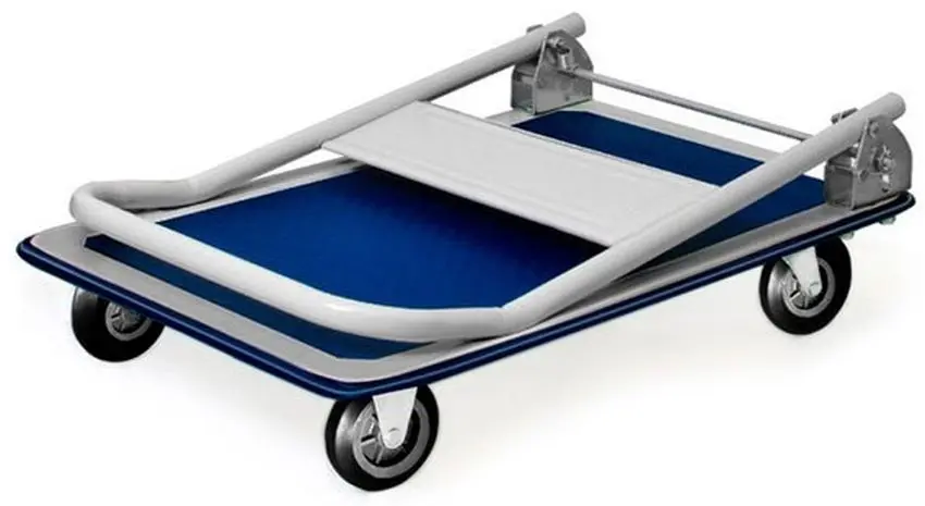 Carucior pliabil cu platforma Strend Pro PH158 (Blue/Grey)