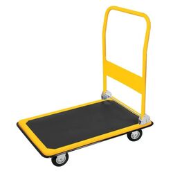 Тележка с платформой складная Vorel VOR78670 (Yellow/Black)