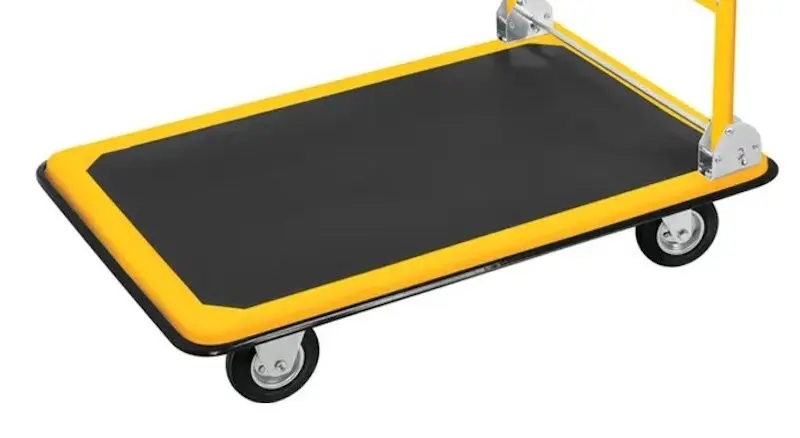 Carucior cu platforma pliabil Vorel VOR78670 (Yellow/Black)