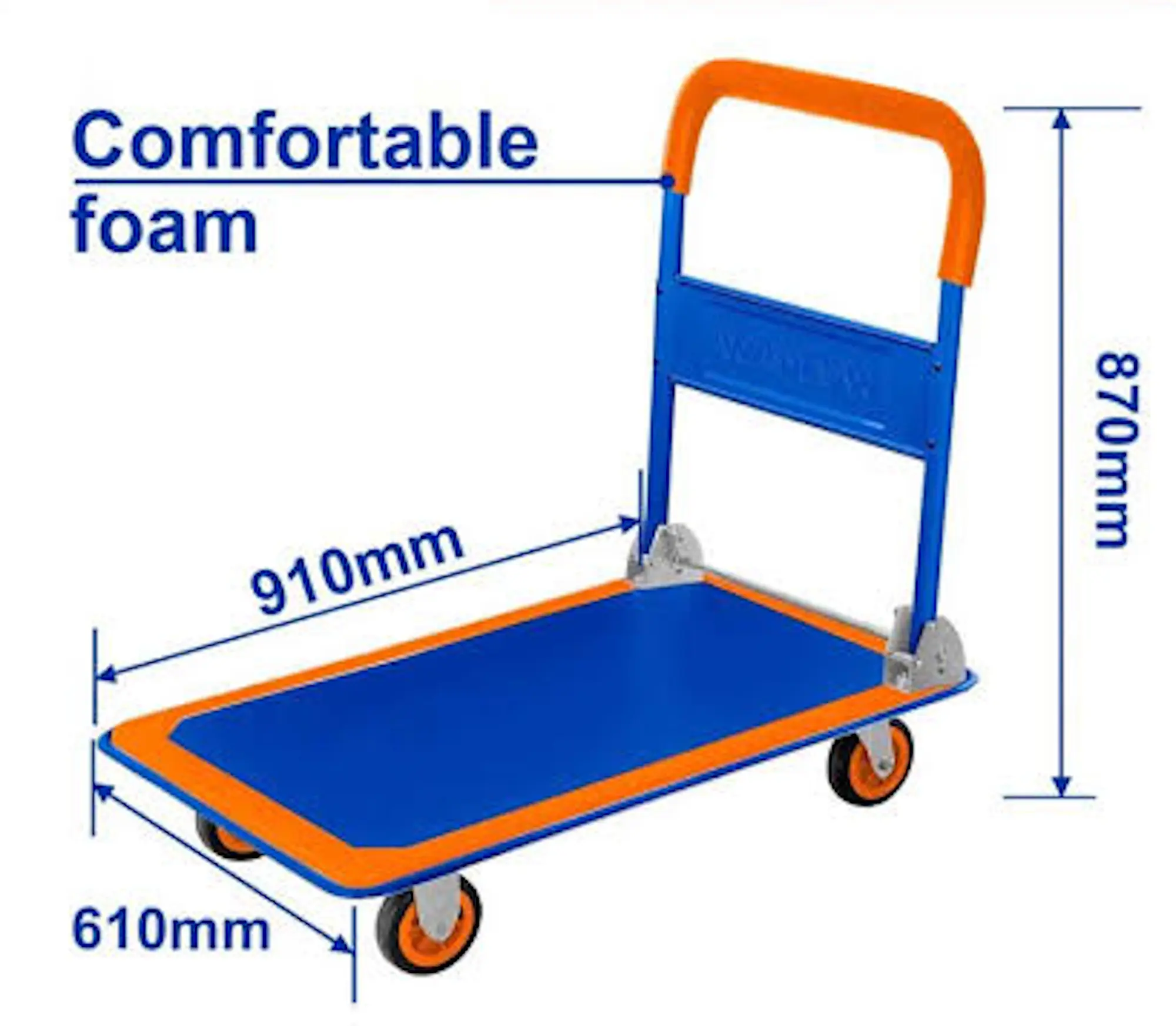 Carucior Wadfow WWB1330 (Blue/Orange) - 3