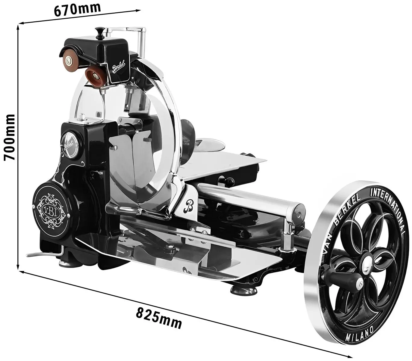 Feliator de mezeluri Berkel B114 (Black) - 5