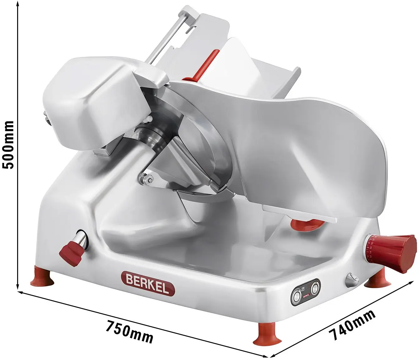 Слайсер для колбас Berkel Domina SLG315 (Silver/Red) - 6