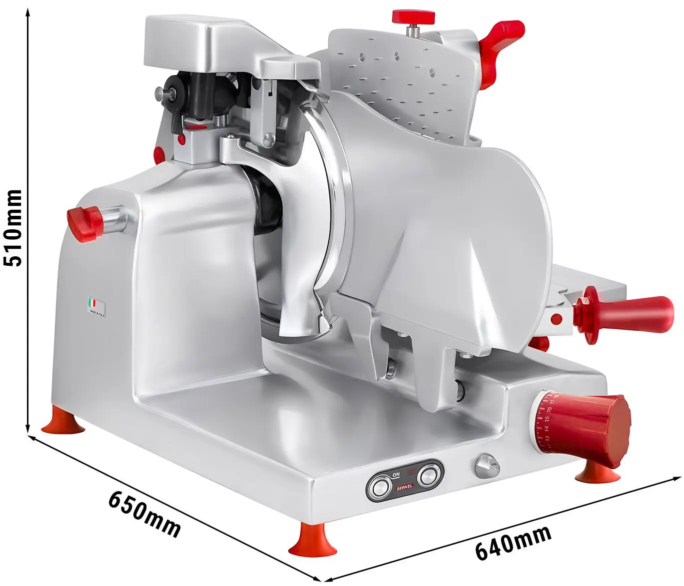 Слайсер для колбас Berkel Domina SLL315 (Silver/Red) - 5