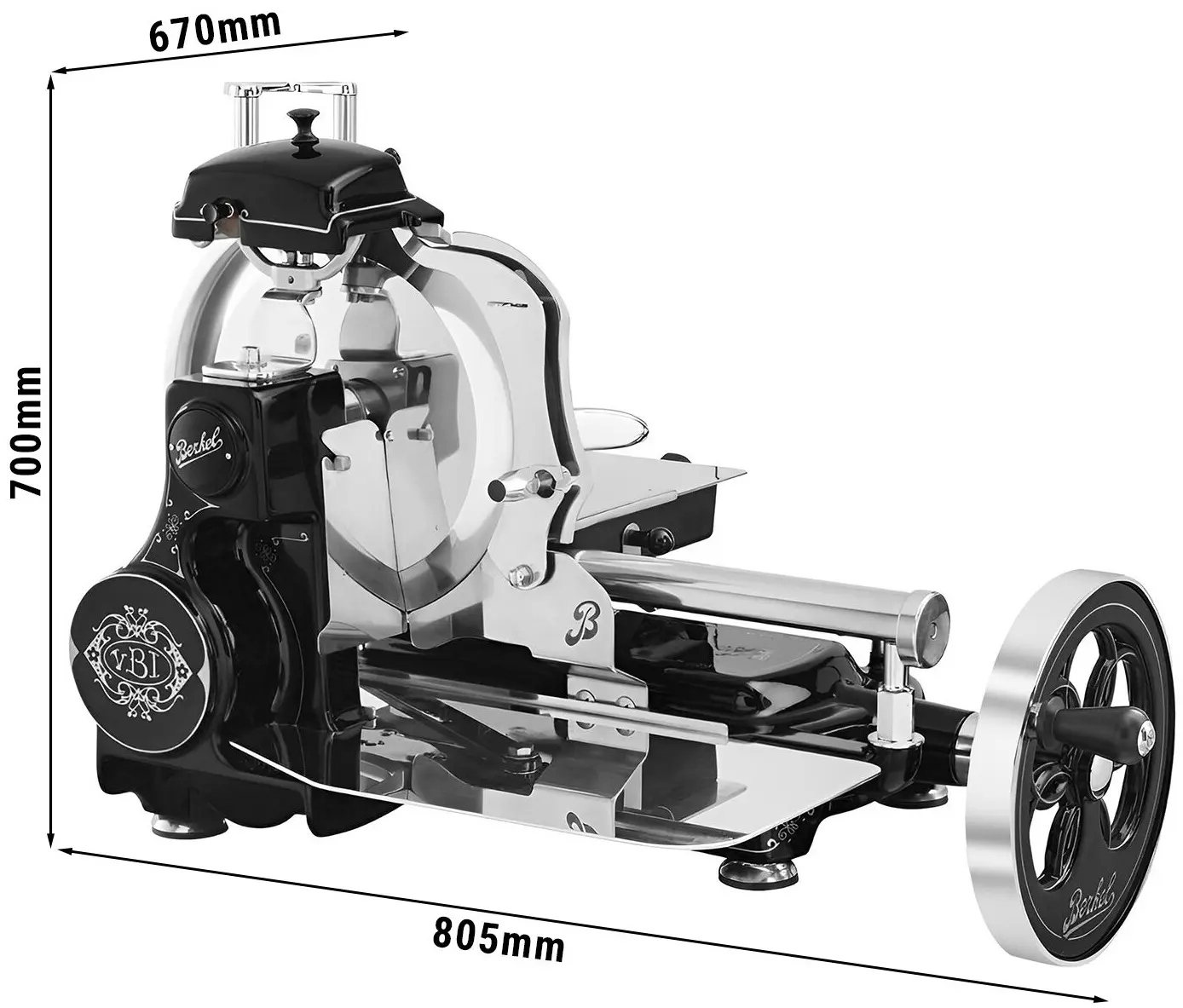 Feliator de mezeluri Berkel Tribute (Black) - 5