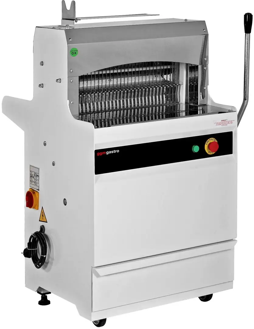 Слайсер для хлеба GGM Gastro BSME13 (Inox)
