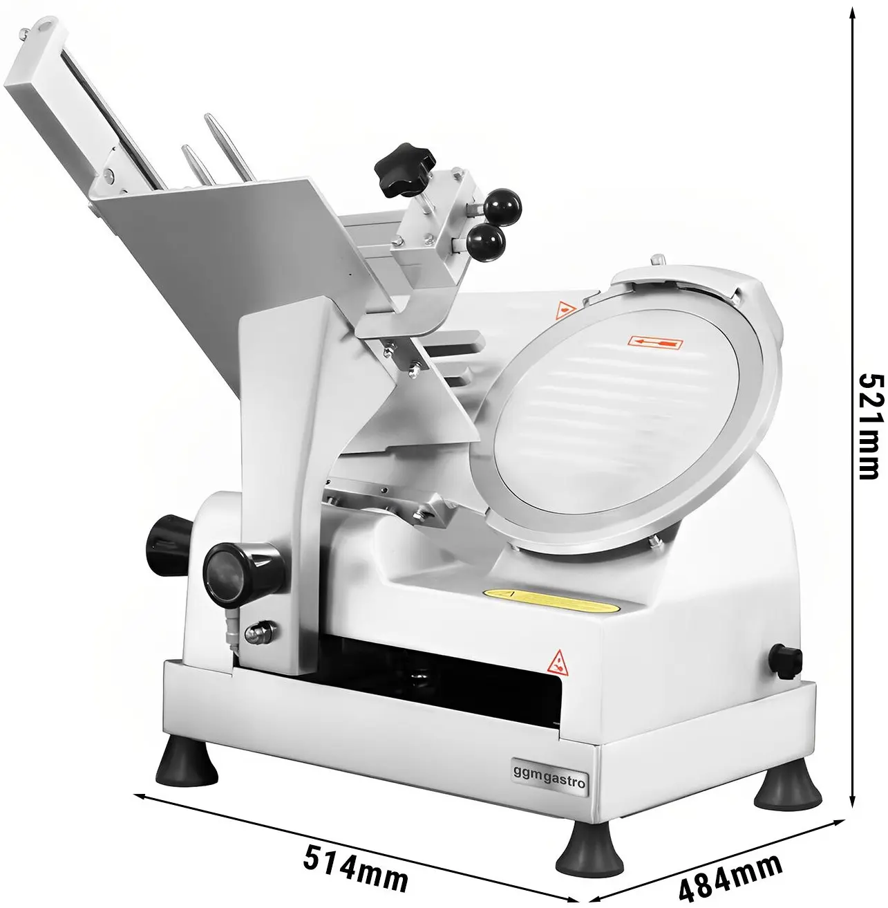 Слайсер для колбас GGM Gastro AAMH250 (Inox) - 4