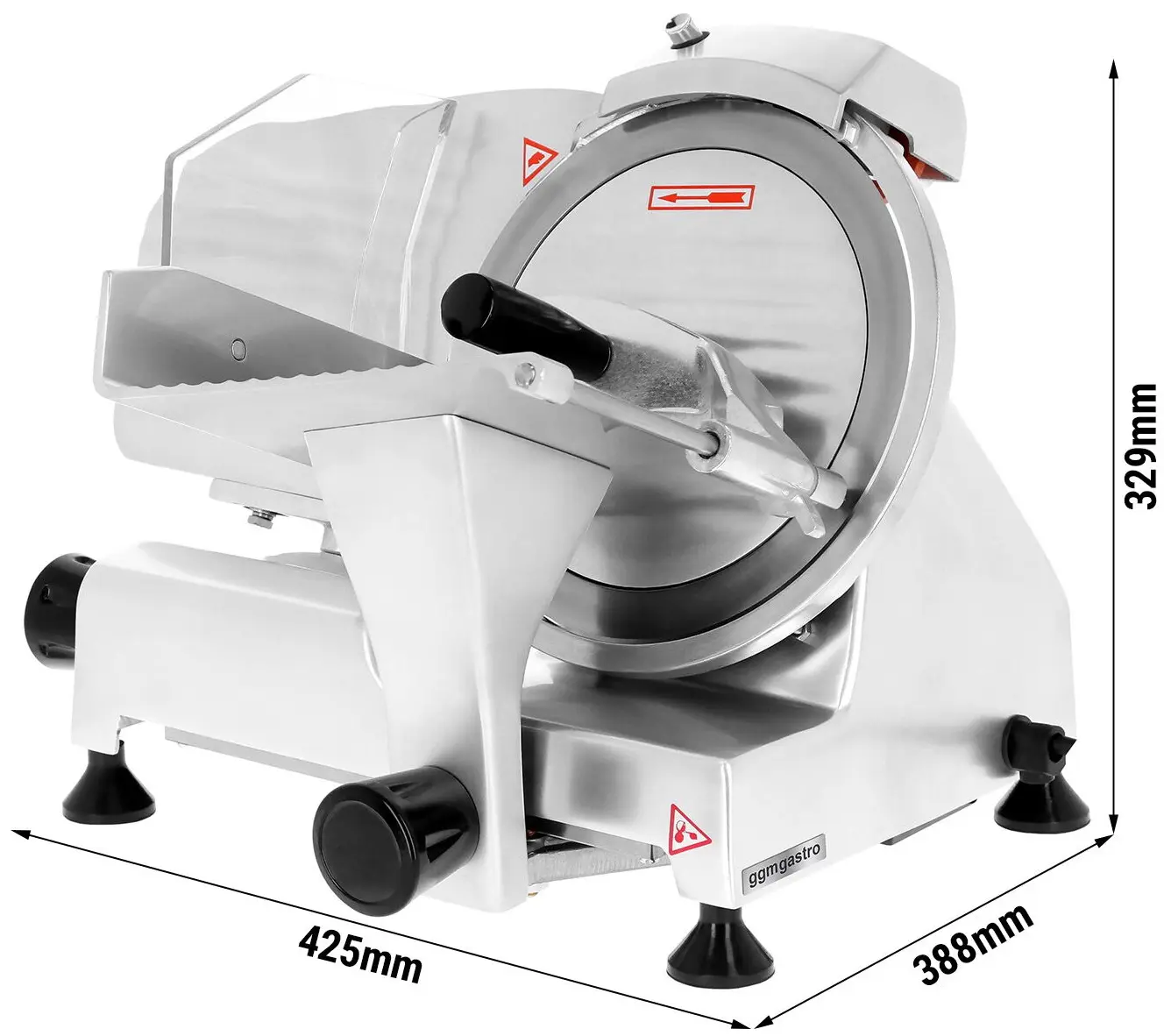 Слайсер для колбас GGM Gastro AMH220 (Inox) - 6