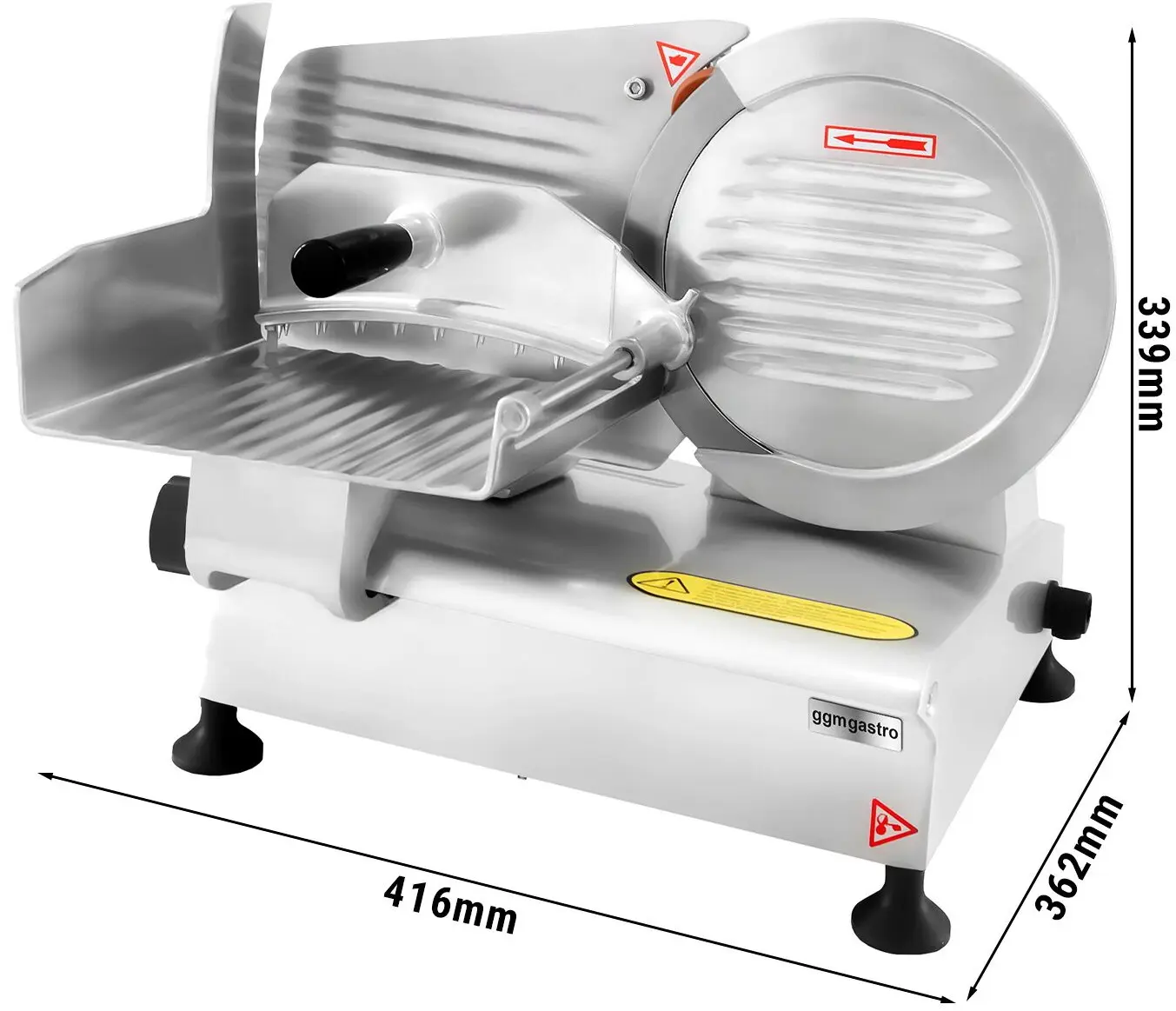 Слайсер для колбас GGM Gastro AMH220N (Inox) - 4