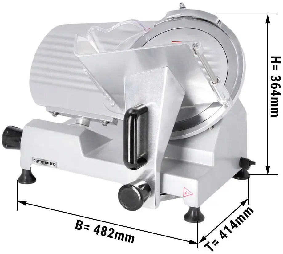 Слайсер для колбас GGM Gastro AMH250A (Inox) - 8