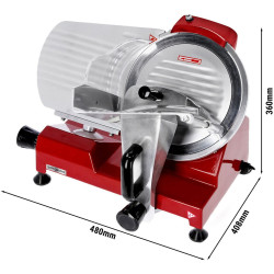 Слайсер для колбас GGM Gastro AMH250R (Red) Thumb