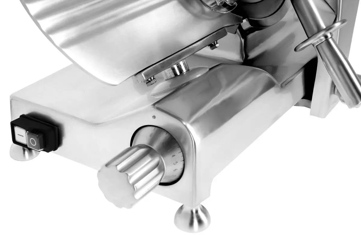 Слайсер для колбас GGM Gastro AMH300L (Inox) - 6