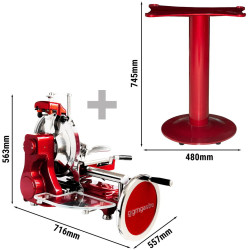 Слайсер для колбас GGM Gastro AMSH300#UGH300 (Red) Thumb