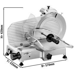 Слайсер для колбас GGM Gastro AMSM275G (Inox) Thumb