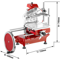 Слайсер для колбас GGM Gastro ASS300 (Red) Thumb