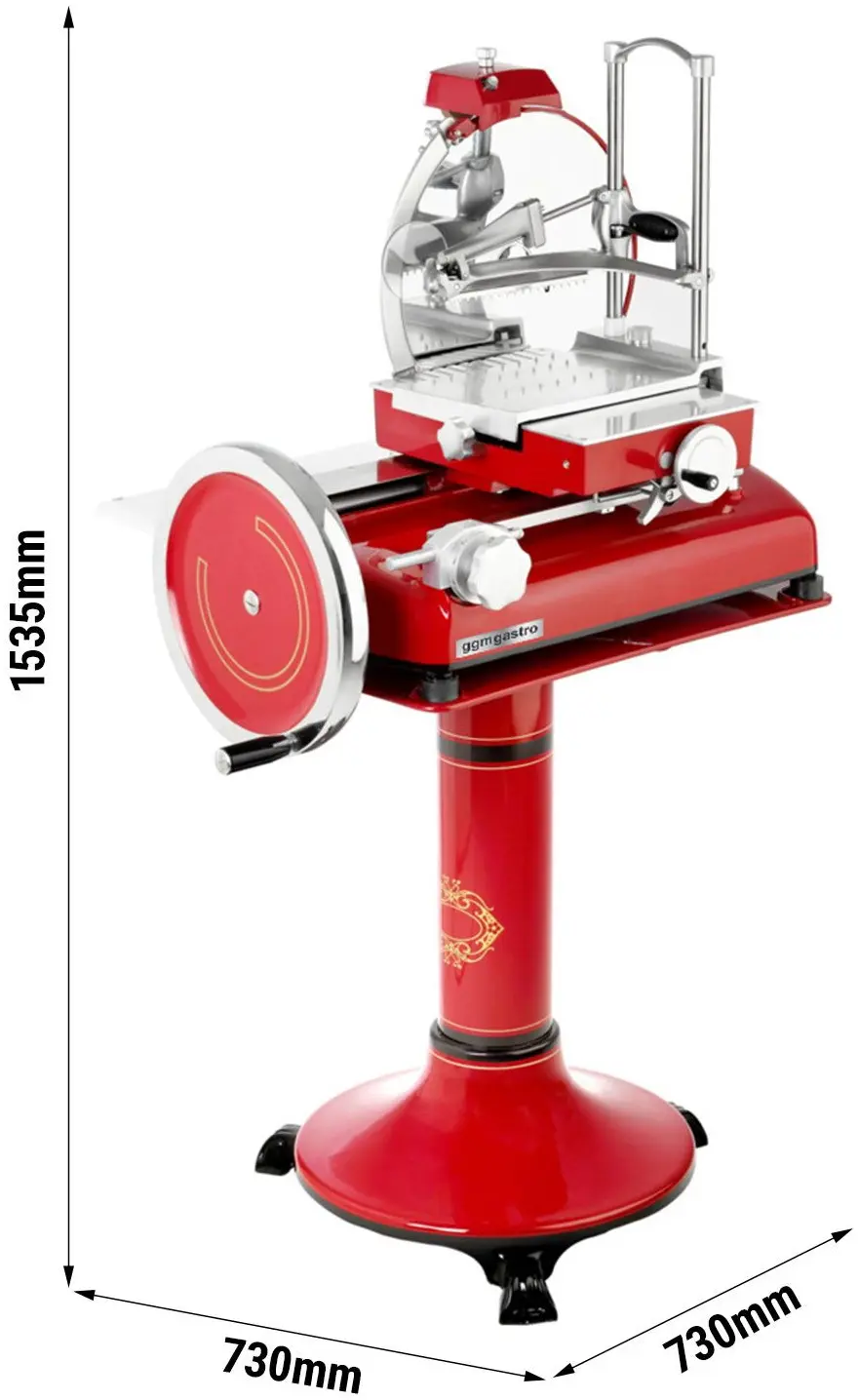 Слайсер для колбас GGM Gastro ASS350#UAS3537 (Red) - 4