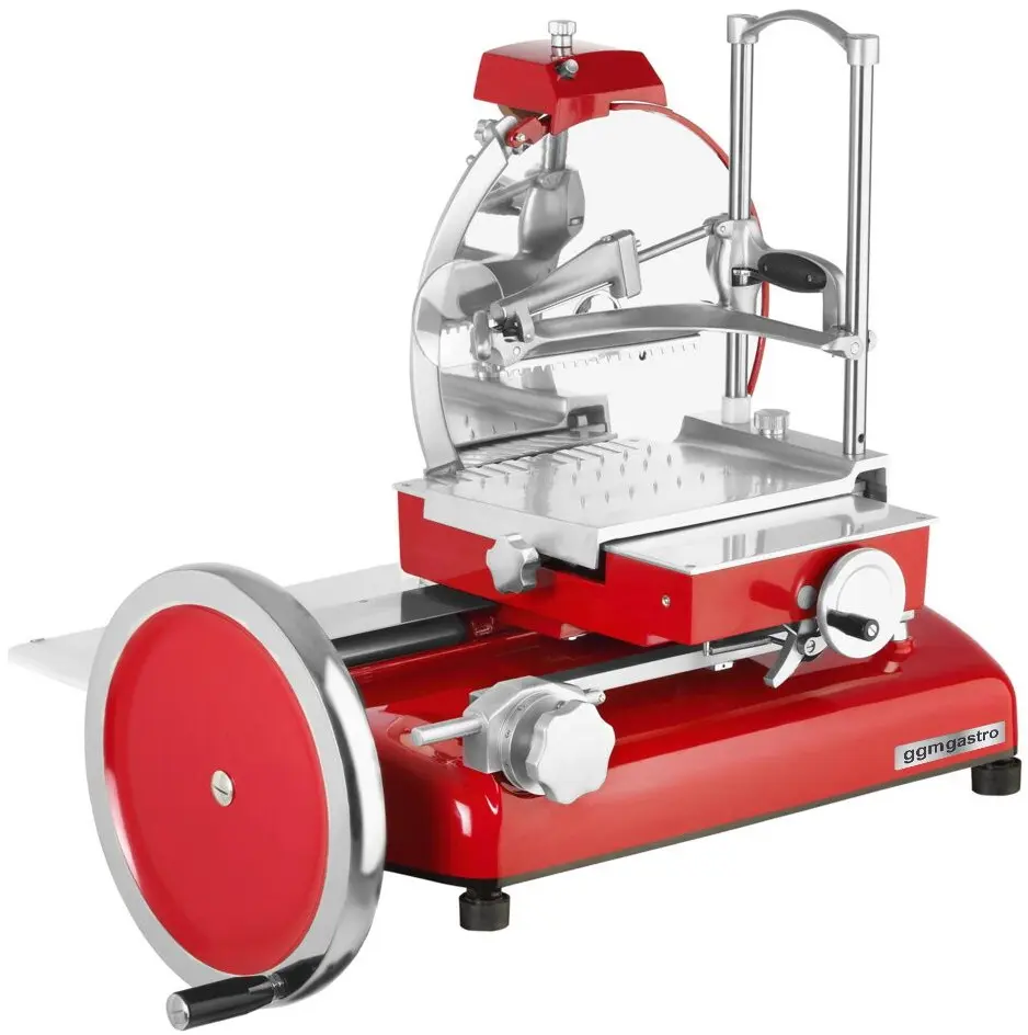 Слайсер для колбас GGM Gastro ASS370 (Red)