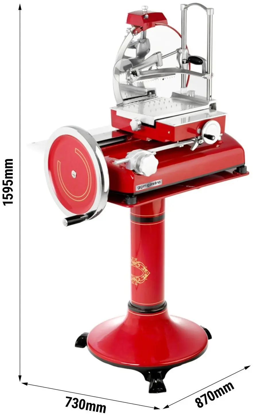 Feliator de mezeluri GGM Gastro ASS370#UAS3537 (Red) - 4