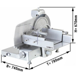 Feliator de mezeluri GGM Gastro AUS260 (Inox) Thumb