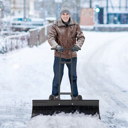 Снегоотвал Costway GT4363BK (Black) Thumb