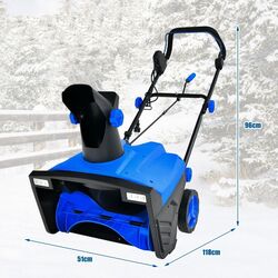 Снегоуборочная машина Costway ET10041DE-BL (Blue/Black) Thumb