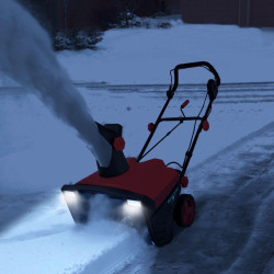 Снегоуборочная машина Costway ET10041DE-RE (Red/Black) Thumb