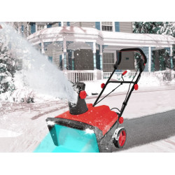 Снегоуборочная машина Costway ET10041DE-RE (Red/Black) Thumb